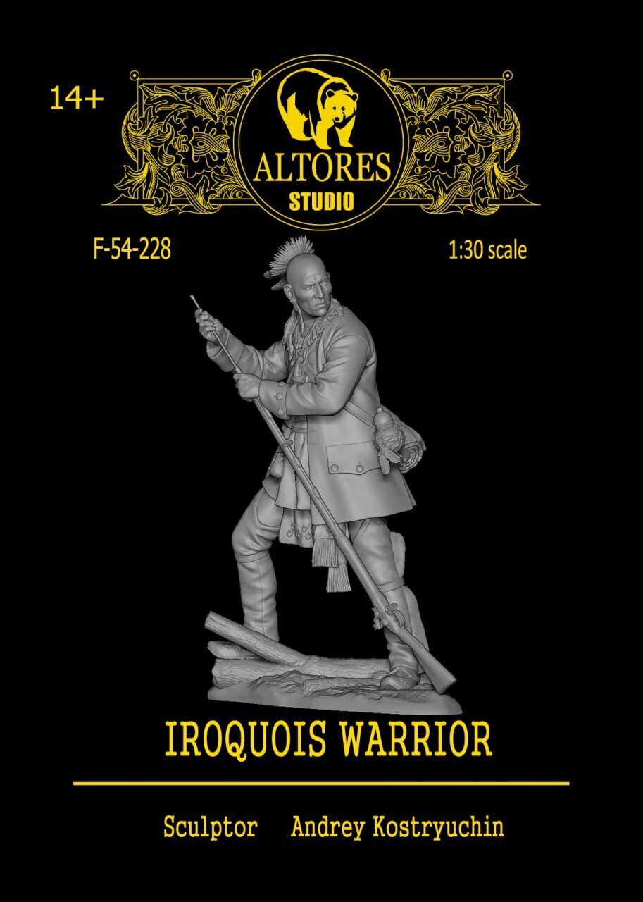 

Сборная фигурка ALTORES Studio Ирокез