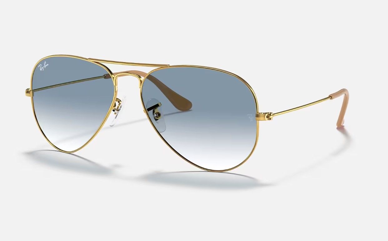 

Солнцезащитные очки унисекс Ray-Ban RB3025-002/62 голубые, RB3025-002/62