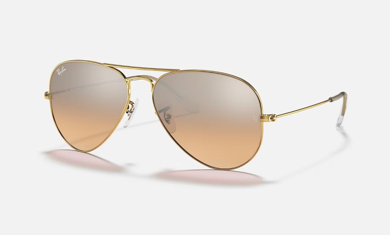 

Солнцезащитные очки унисекс Ray-Ban RB3025-001/3 бежевые, RB3025-001/3