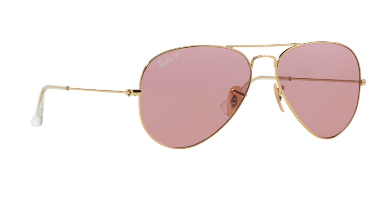 

Солнцезащитные очки унисекс Ray-Ban RB3025-001/п розовые, RB3025-001/п