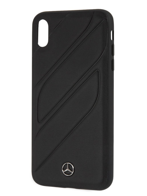 Чехол Mercedes New Organic I Collection Hard Style Case для iPhone Xs Max black