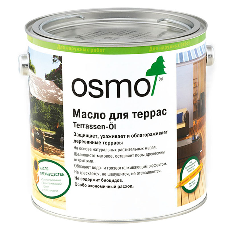 фото Масло для дерева osmo dekorwachs transparente tone 3168 дуб антик матовое 2,5 л