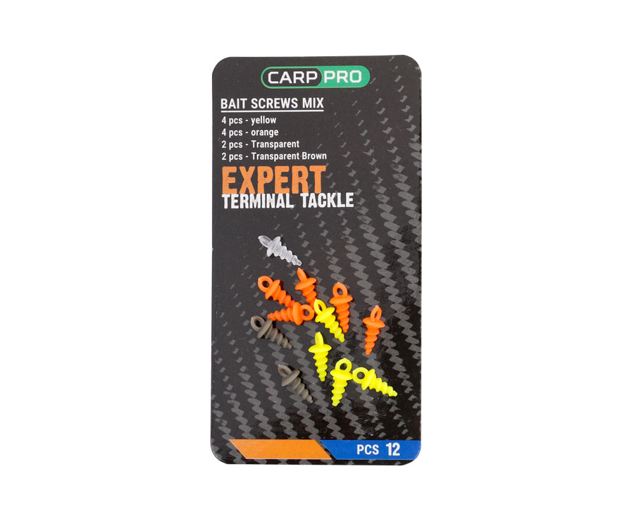 

Шуруп Carp Pro для бойлов pop-up 10шт микс СР3338C, Разноцветный, pop-up