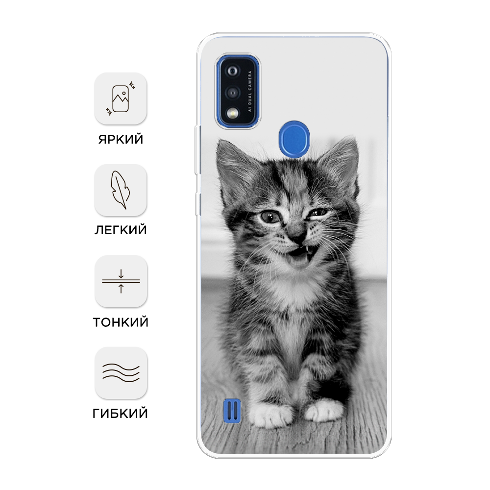 

Чехол Awog на ZTE Blade A51 / ЗТЕ Блэйд A51 "Девушка в душе", Разноцветный, 134550-7