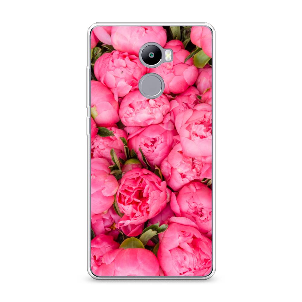 

Силиконовый чехол "Прекрасные пионы" на Xiaomi Redmi 4, Разноцветный, 31150-8
