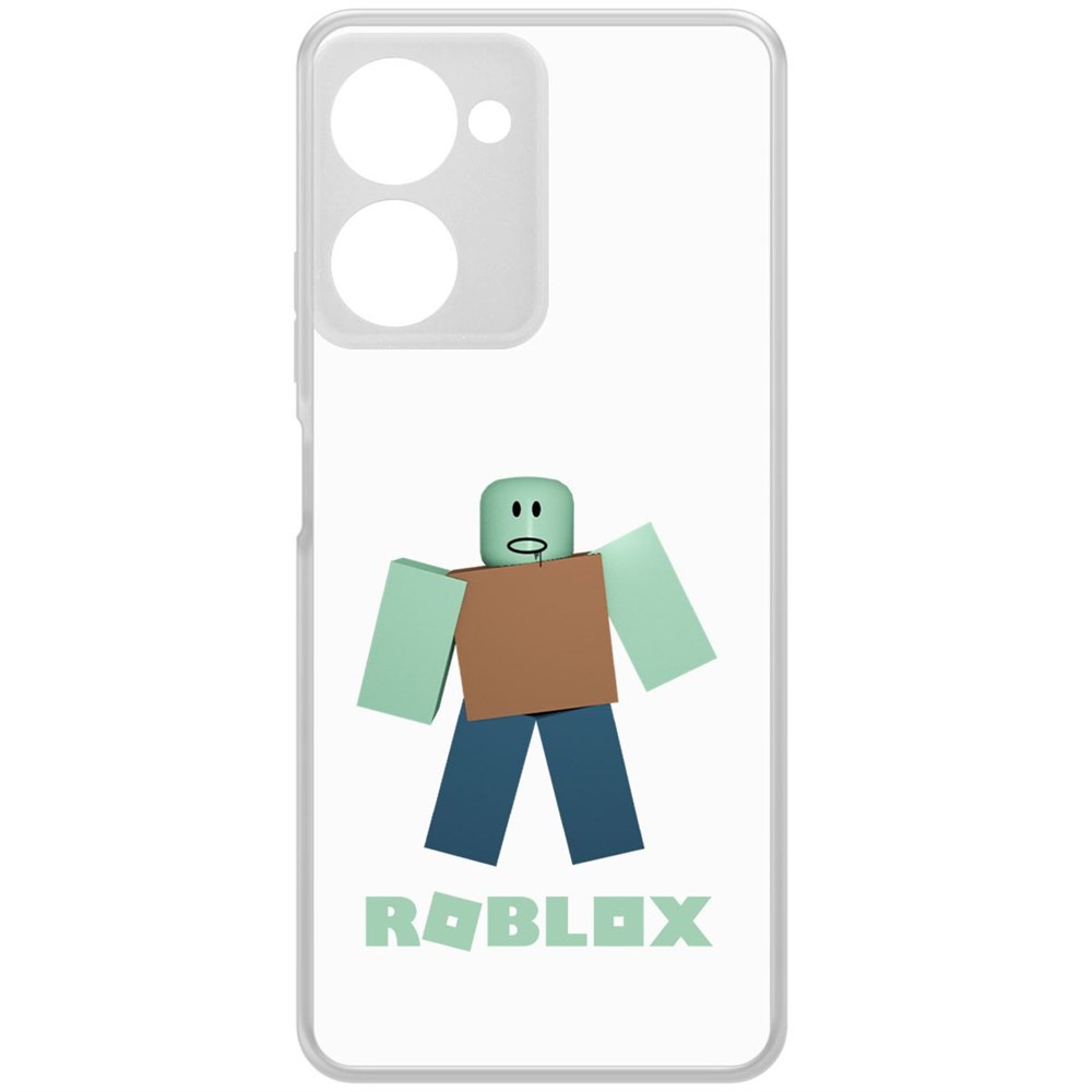 

Чехол-накладка Krutoff Clear Case Roblox-Зомби для Realme 10 Pro, Прозрачный