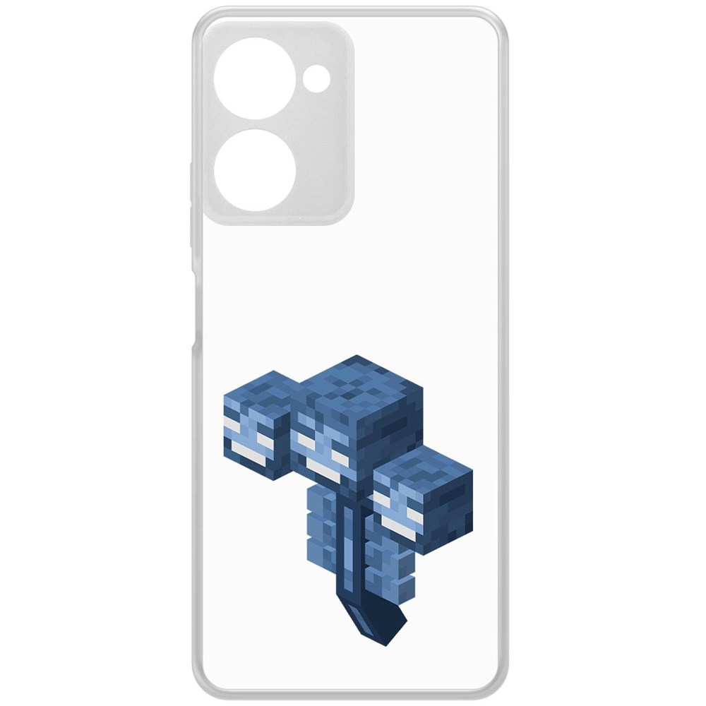 

Чехол-накладка Krutoff Clear Case Minecraft-Иссушитель для Realme 10 Pro, Прозрачный