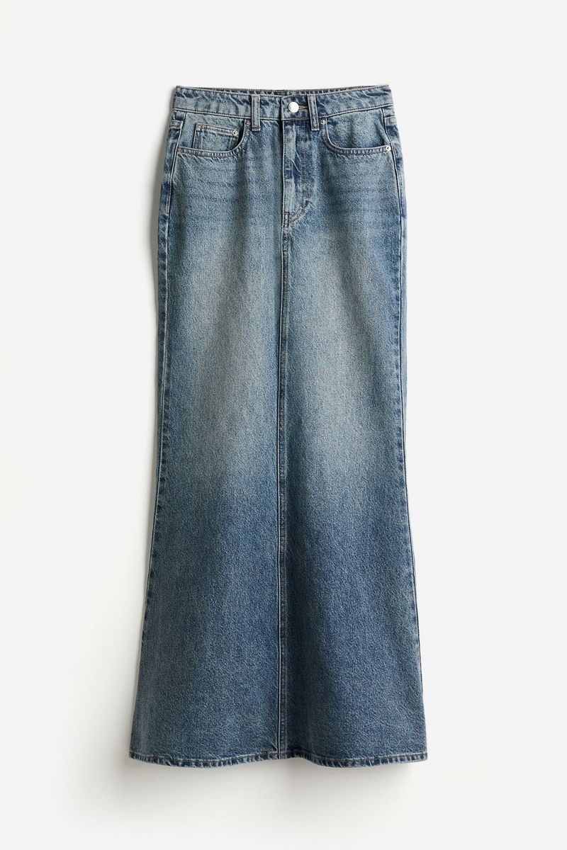 

Юбка женская H&M 1212048 голубая 40 EU, Голубой, 1212048