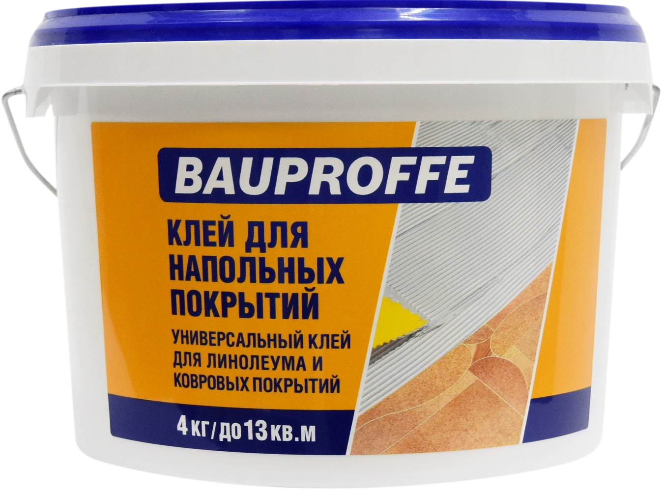 

Клей для напольных покрытий BAUPROFFE 4кг