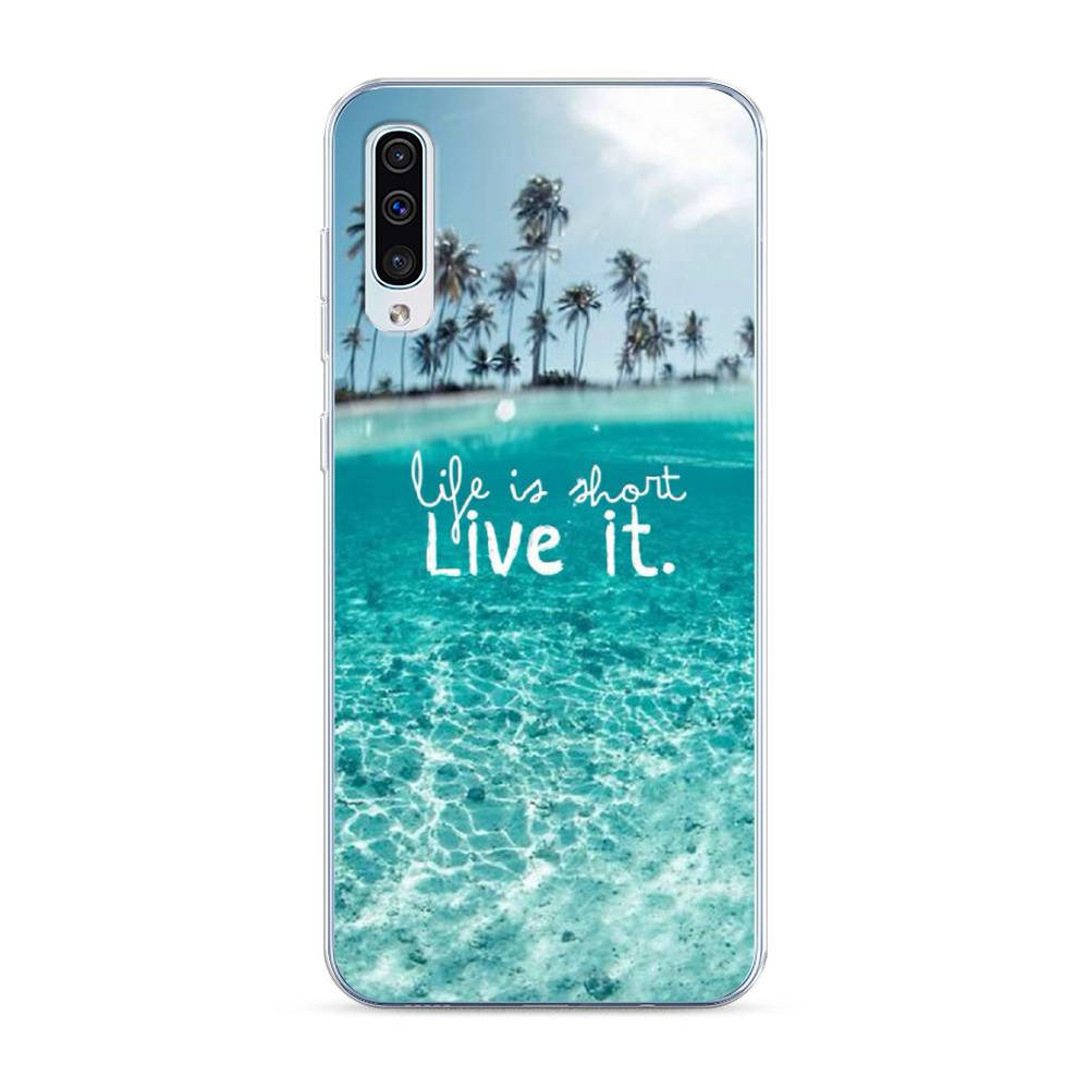 

Чехол Awog на Samsung Galaxy A50/A30S "Live it", Разноцветный, 27750-7
