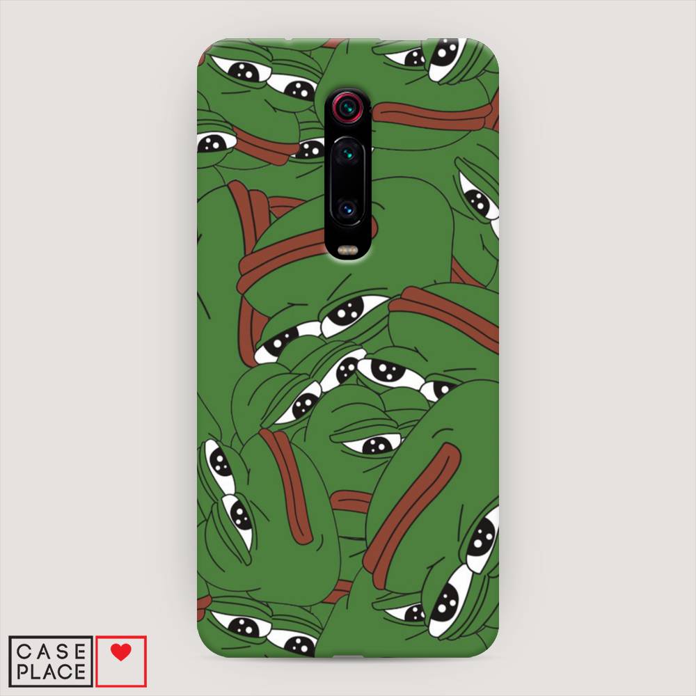 

Пластиковый чехол "Печальный frog" на Xiaomi Redmi K20, 35520-7