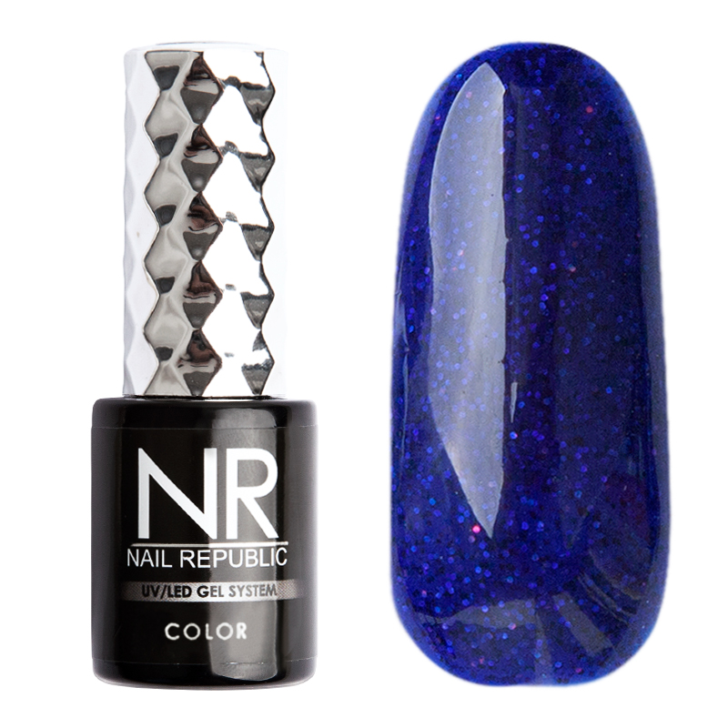

Гель-лак Nail Republic №463 (Мерцающий сапфир), 10 мл