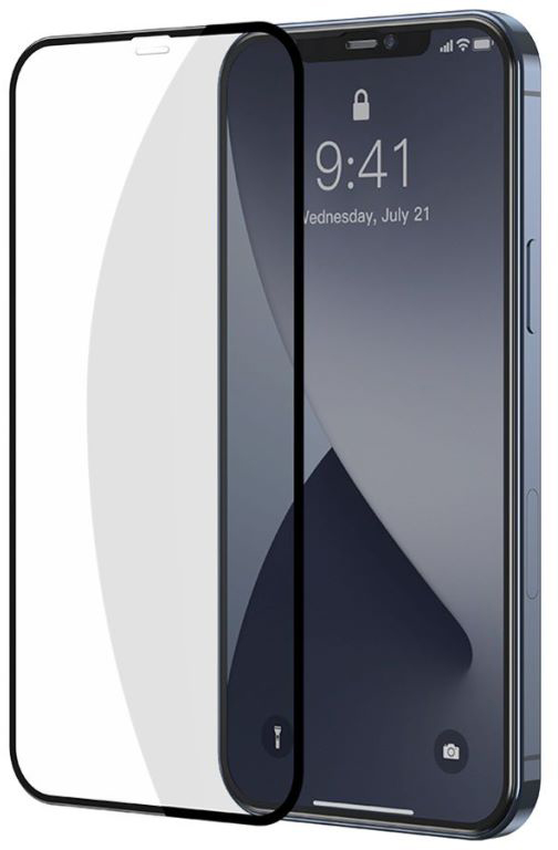 

Защитное стекло Baseus Full-screen Curved Tempered 0.3mm для iPhone 12 Pro Max (Black)