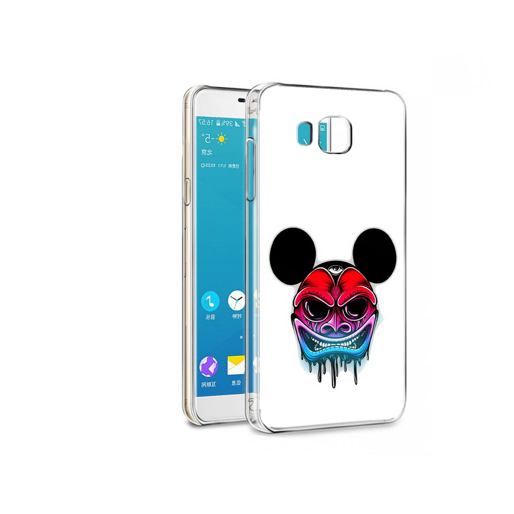 

Чехол MyPads Tocco для Samsung Galaxy Alpha микки в маске (PT13063.503.473), Прозрачный, Tocco