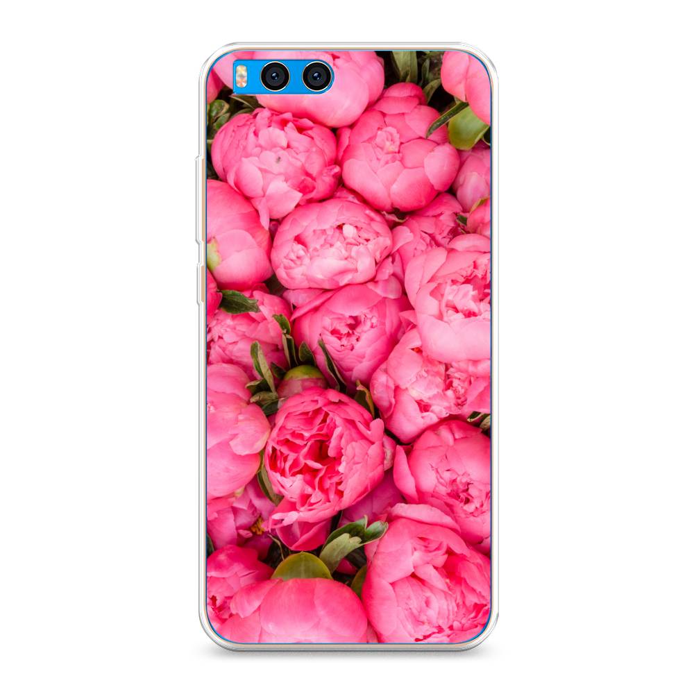 

Силиконовый чехол "Прекрасные пионы" на Xiaomi Mi Note 3, Разноцветный, 32450-8