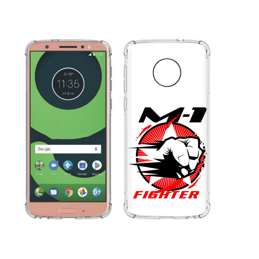 

Чехол MyPads Tocco для Motorola Moto G6 единоборства М-1 (PT99805.376.342), Прозрачный, Tocco
