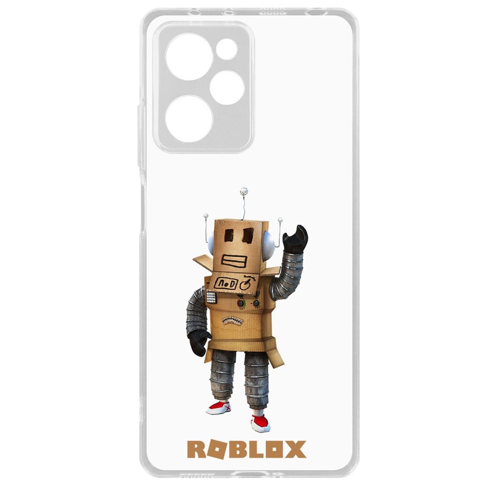 

Чехол-накладка Krutoff Clear Case Roblox-Мистер Робот для Xiaomi Poco X5 Pro, Прозрачный