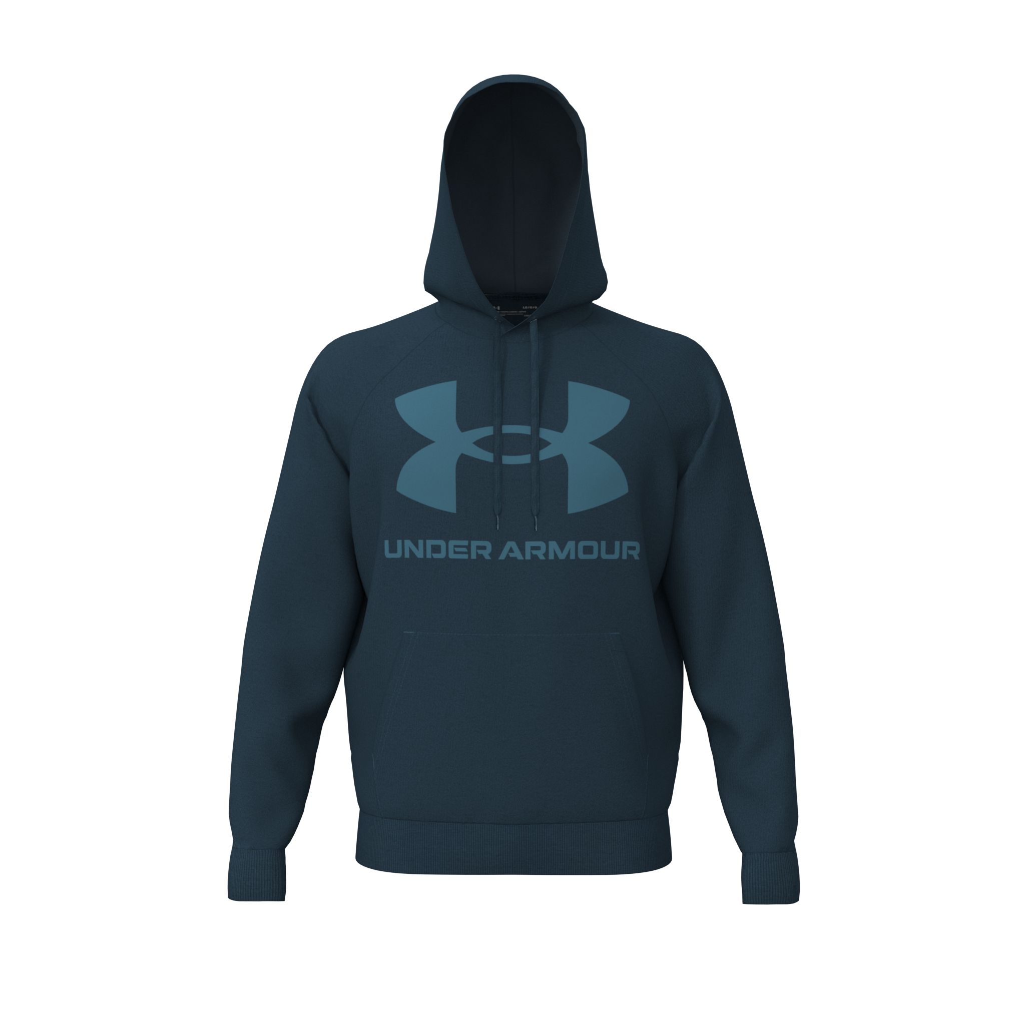 фото Худи мужское under armour 1357093-413 синее xl