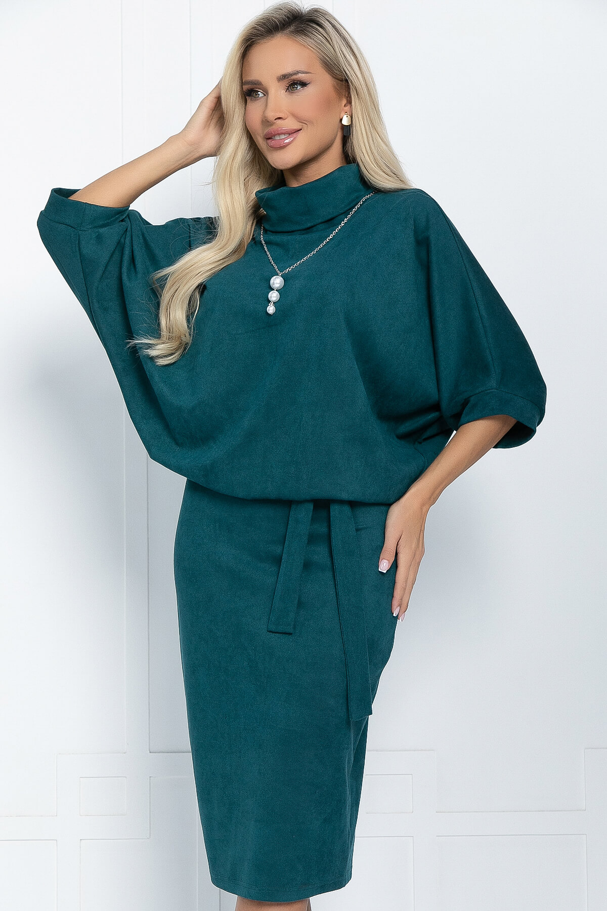 

Платье женское LT Collection Антония бирюзовое 54 RU, Бирюзовый, Антония