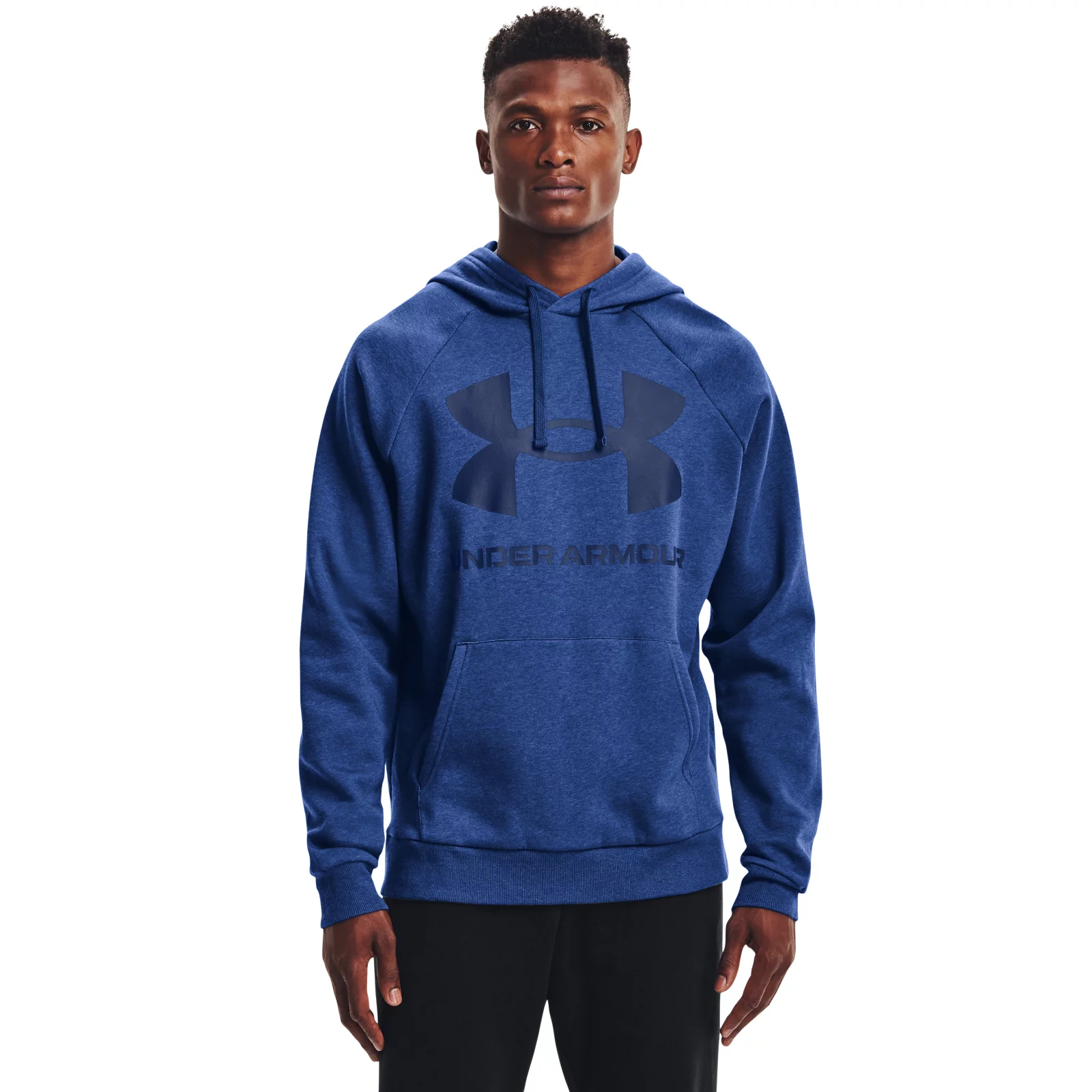 фото Худи мужское under armour 1357093 синее 2xl