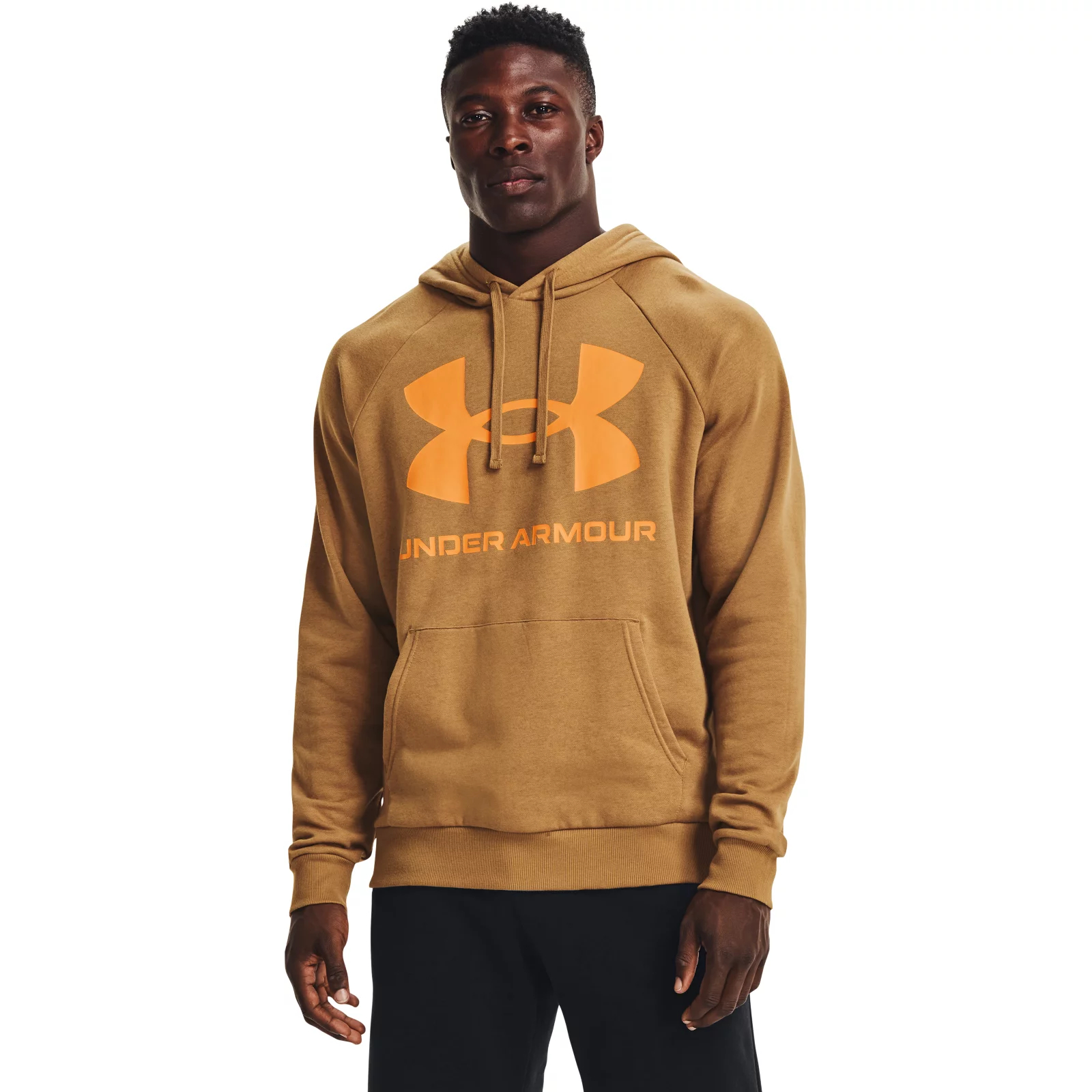 фото Худи мужское under armour 1357093 коричневое s/m