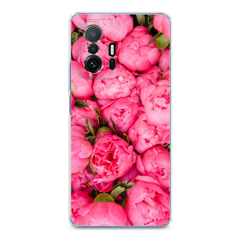 

Силиконовый чехол "Прекрасные пионы" на Xiaomi Mi 11T Pro, Разноцветный, 313750-8