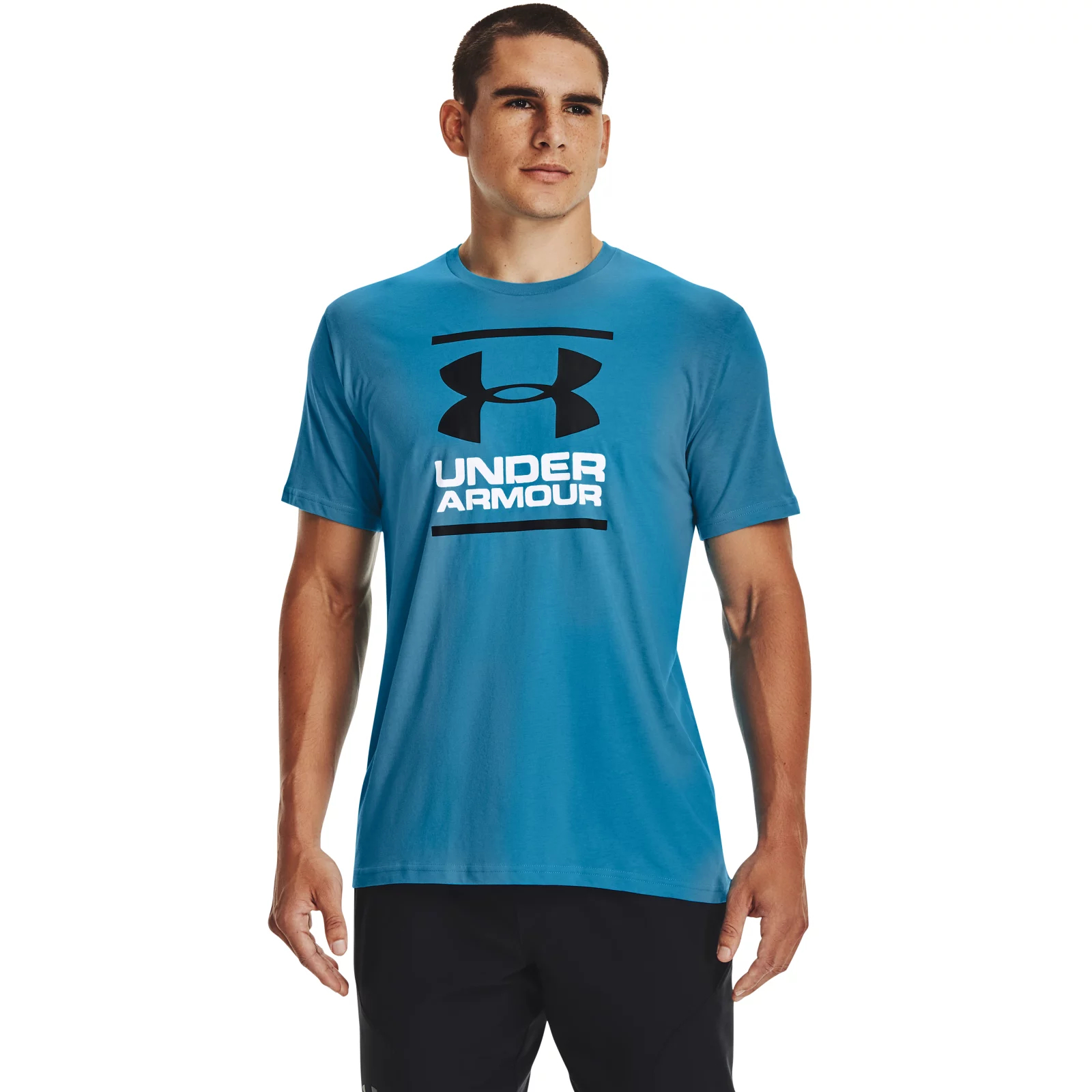 фото Футболка мужская under armour 1326849-422 синяя s/m