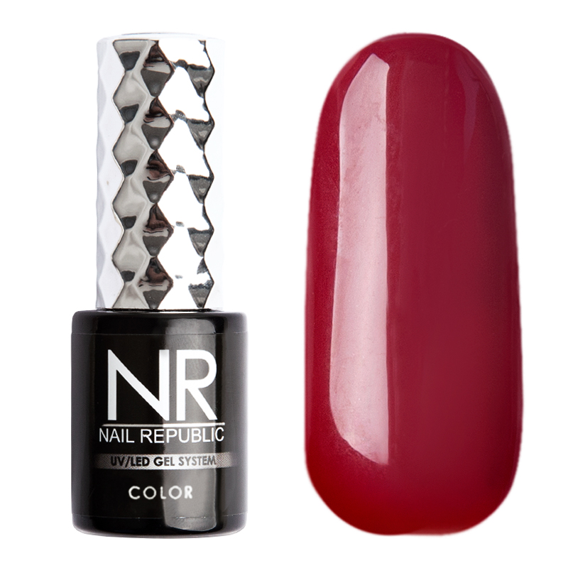 Гель-лак Nail Republic 205 Винный 10 мл 630₽