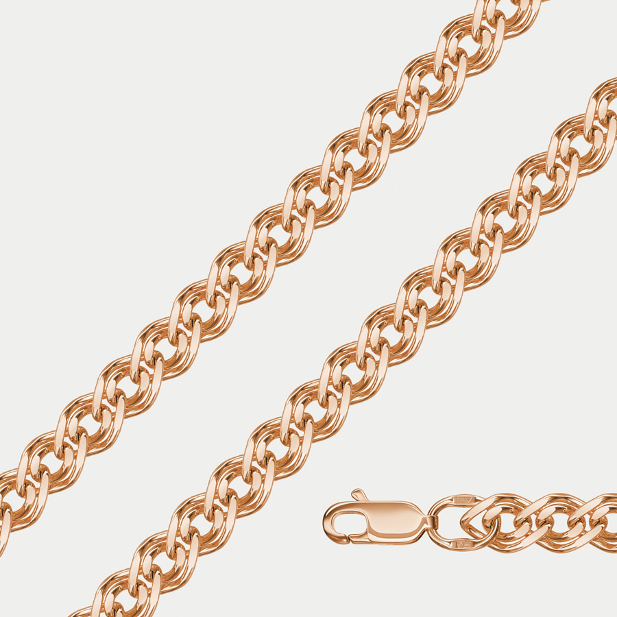 

Цепочка из золота 45 см GOLD CENTER НЦ 12-200ПГ, НЦ 12-200ПГ