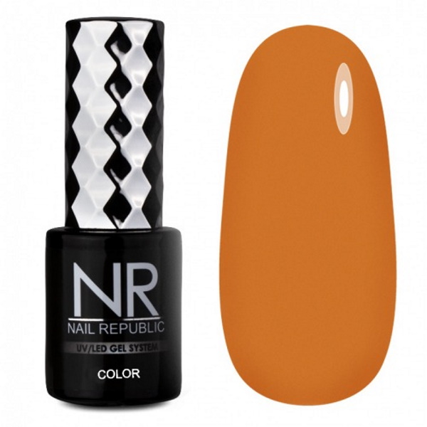 

Гель-лак Nail Republic №115 (Оранжевый георгин), 10 мл