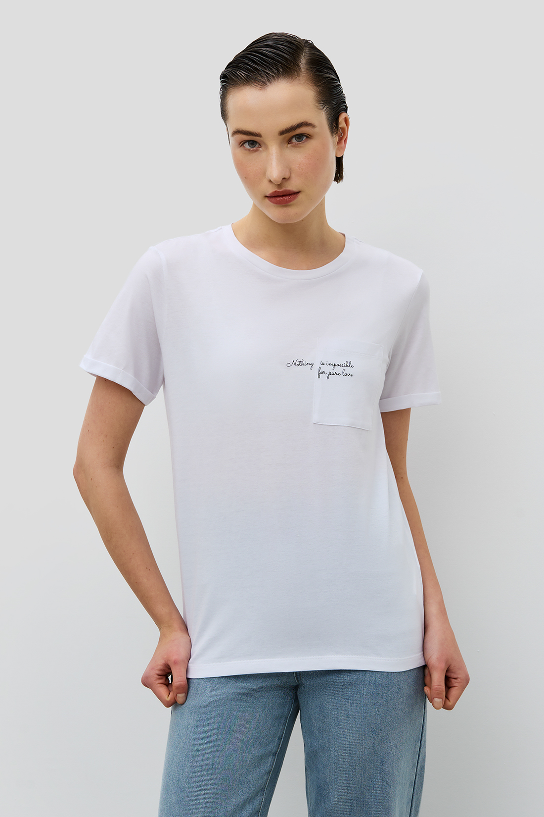 

Футболка женская Baon B2323026 белая 2XL, Белый, B2323026