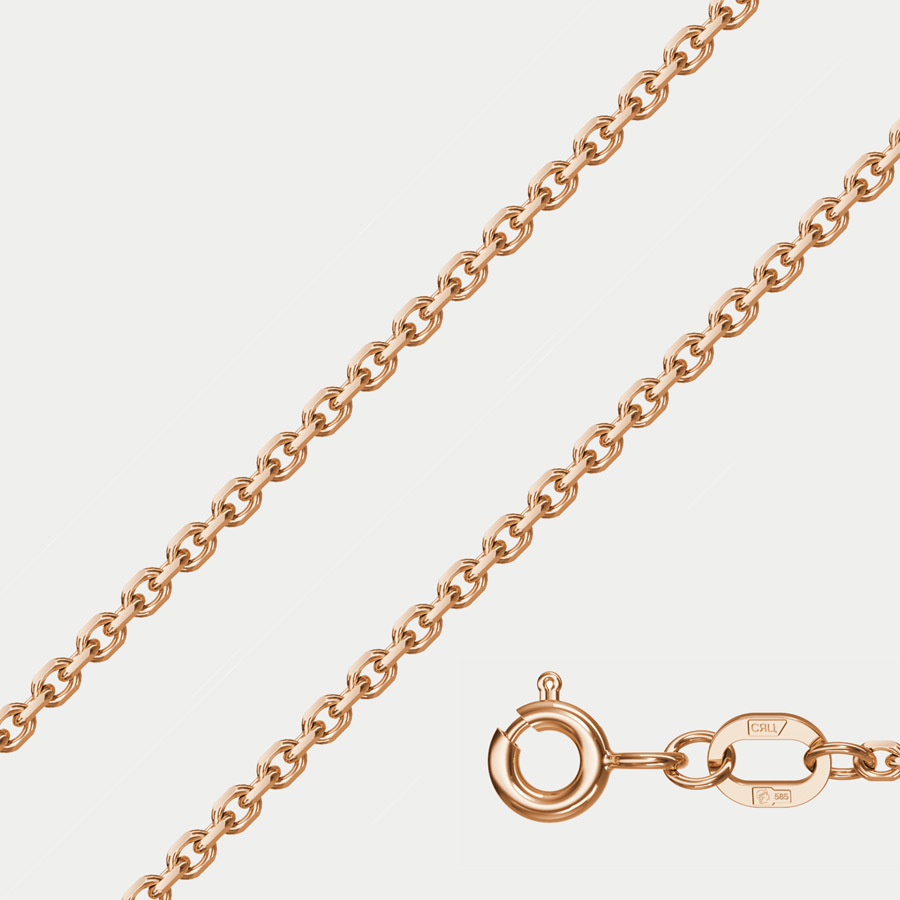 

Цепочка из золота 45 см GOLD CENTER НЦ 12-053ПГ, НЦ 12-053ПГ