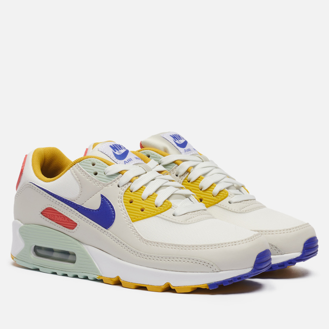 фото Кроссовки женские nike air max 90 бежевые 36 eu