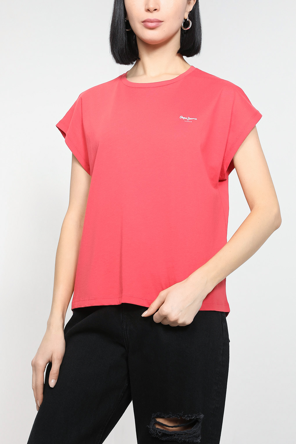 

Футболка женская Pepe Jeans London PL504821 красная M, Красный, PL504821