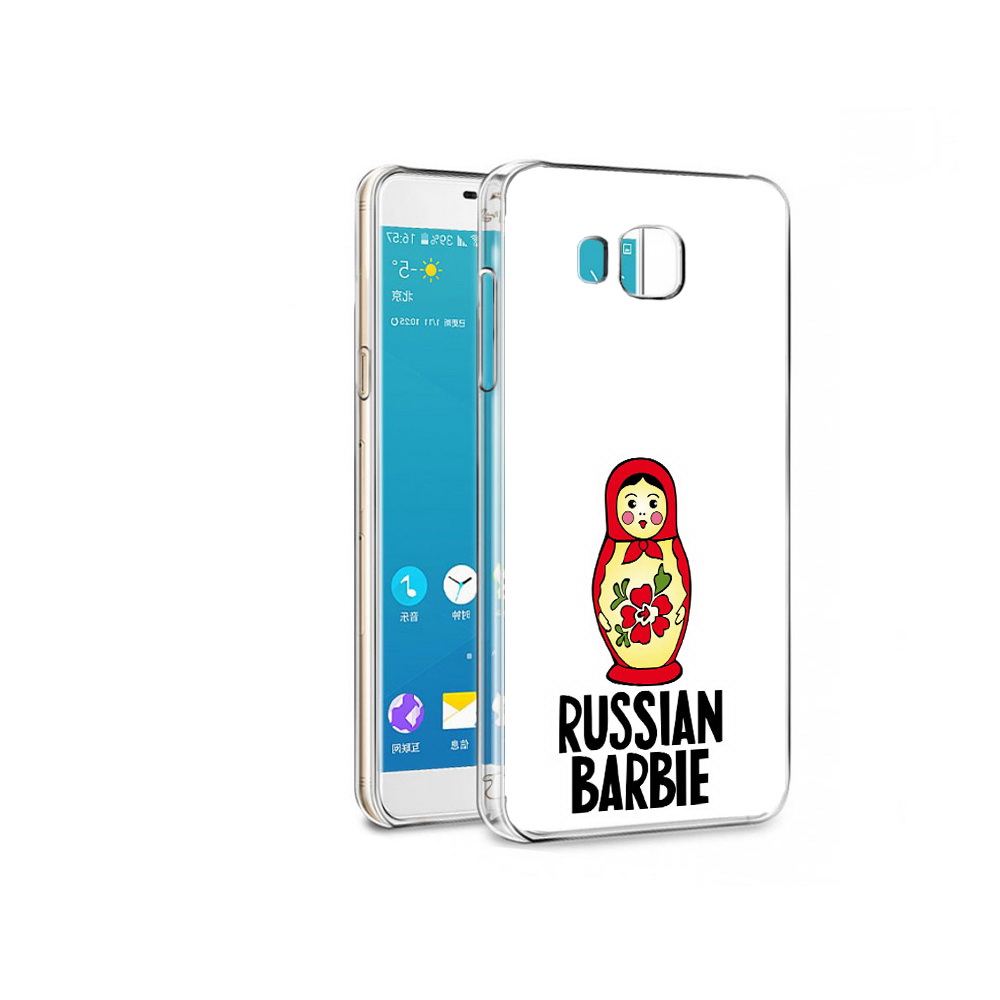 

Чехол MyPads Tocco для Samsung Galaxy Alpha матрешка (PT13063.503.459), Прозрачный, Tocco