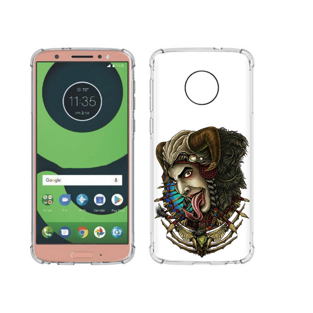 

Чехол MyPads Tocco для Motorola Moto G6 длинный язык (PT99805.376.330), Прозрачный, Tocco
