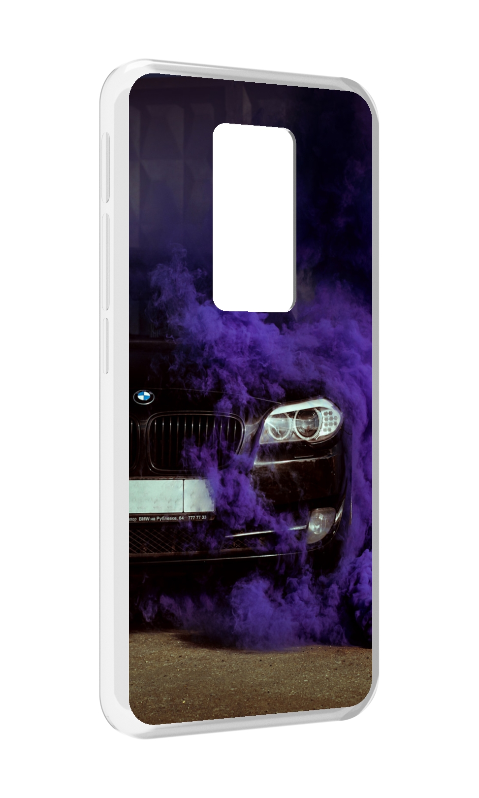 

Чехол MyPads бмв-с-фиолетовым-дымом мужской для Motorola Defy 2021, Прозрачный, Tocco