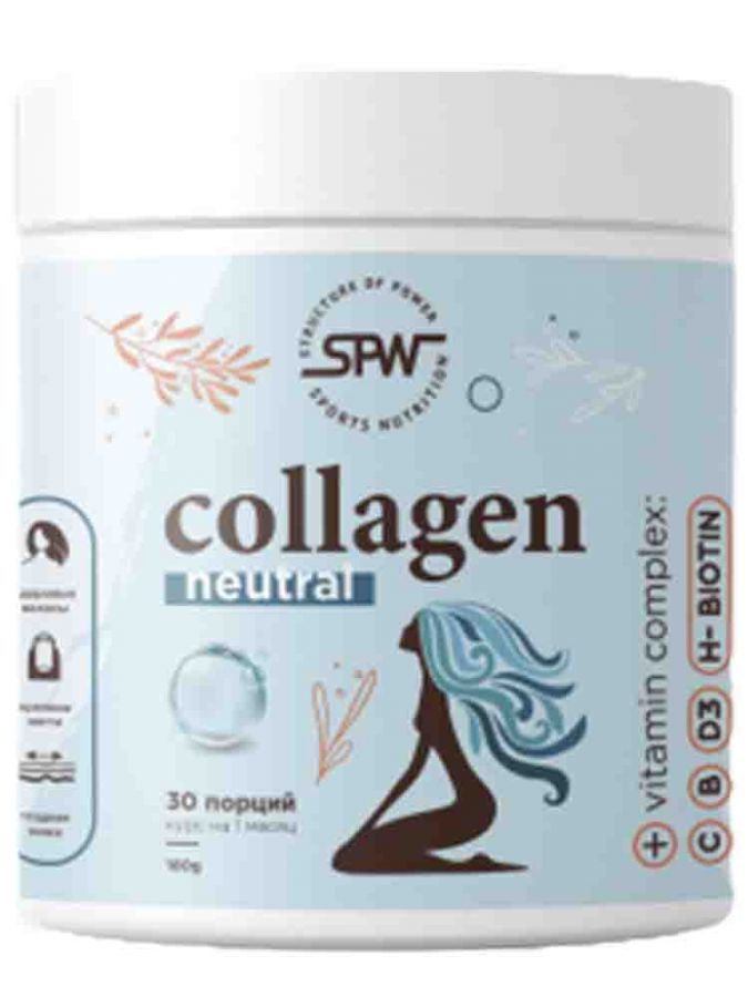 Коллаген + витамин С SPW Collagen 180 гр. Персик