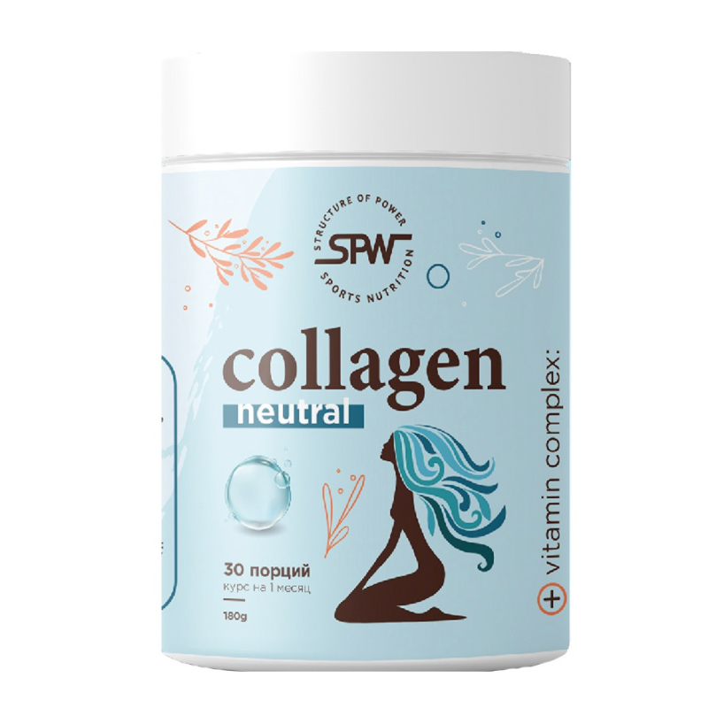 фото Коллаген + витамин с spw collagen 180 гр. нейтральный