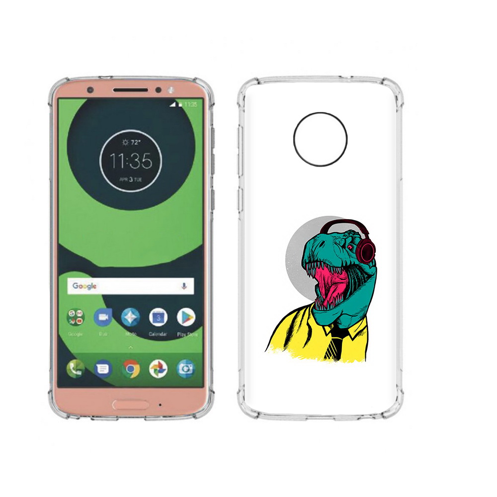 

Чехол MyPads Tocco для Motorola Moto G6 дино (PT99805.376.326), Прозрачный, Tocco