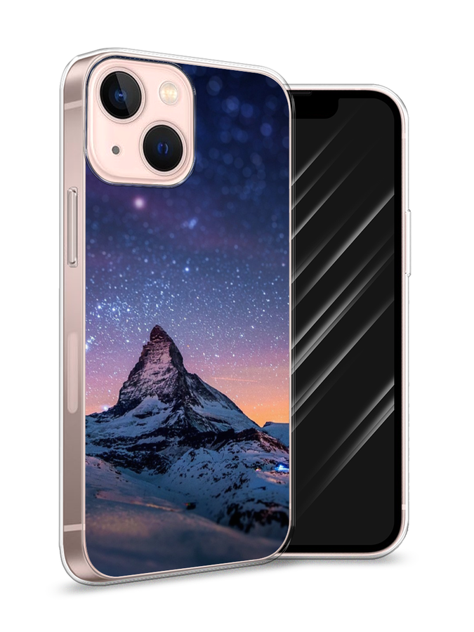

Чехол Awog на Apple iPhone 13 mini / Айфон 13 mini "Ночные пейзажи 5", Разноцветный, 14150-4