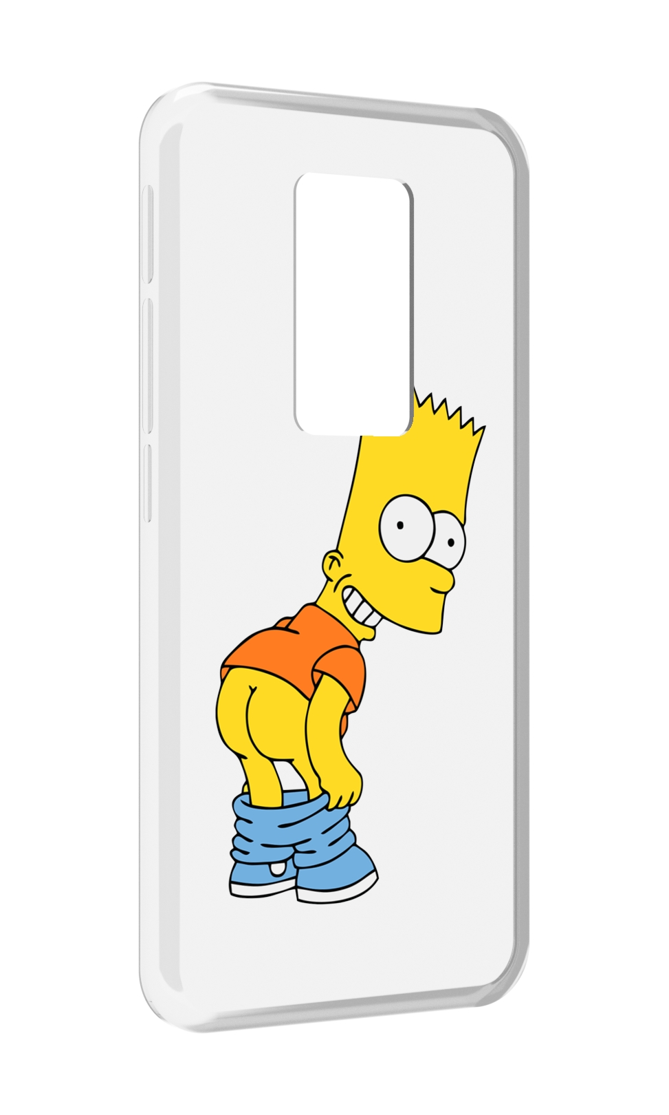 

Чехол MyPads барт-симпсон-довольный для Motorola Defy 2021, Прозрачный, Tocco
