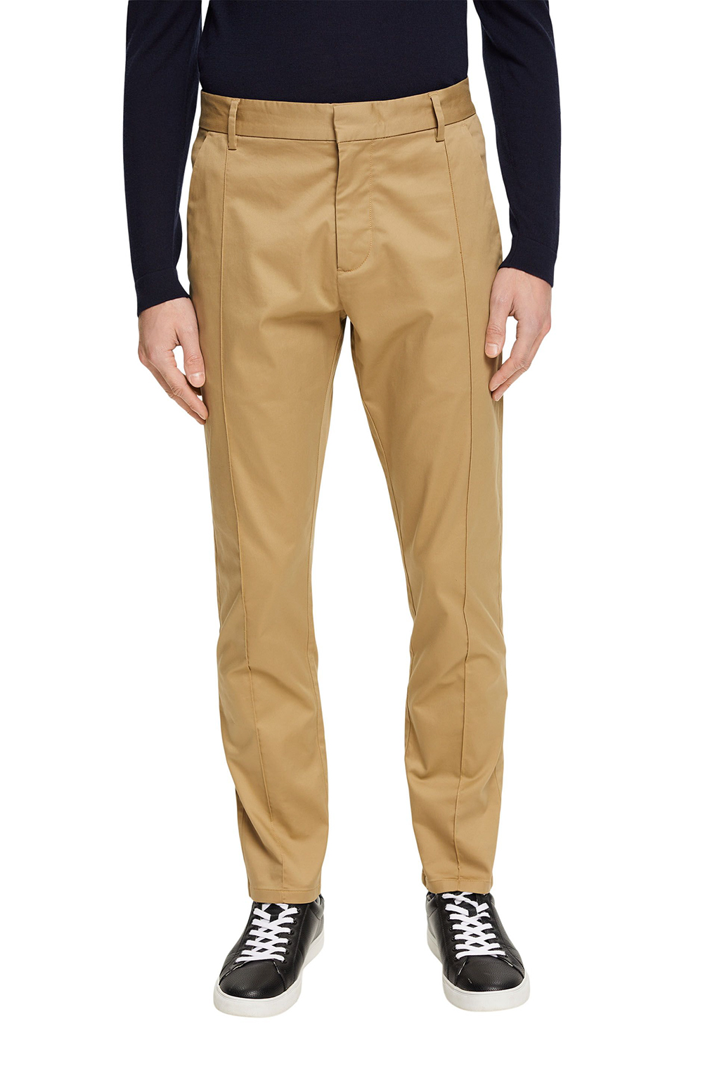 

Брюки мужские Esprit Casual 013EO2B304 бежевые 54 RU, Бежевый, 013EO2B304