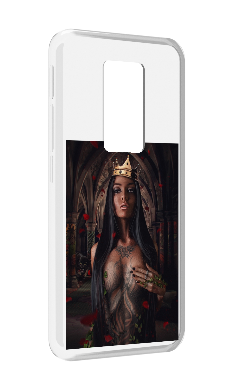 

Чехол MyPads багровый-пик для Motorola Defy 2021, Прозрачный, Tocco