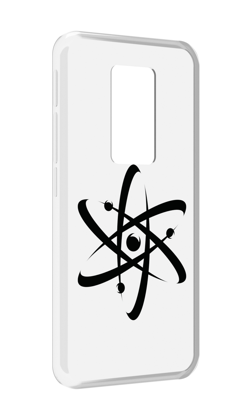 

Чехол задняя-панель-накладка-бампер MyPads атом для Motorola Defy 2021 противоударный, Прозрачный, Tocco