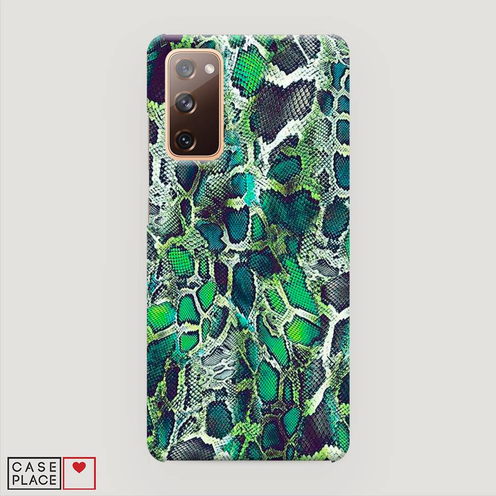 

Пластиковый чехол "Зеленая кожа змеи" на Samsung Galaxy S20 FE, 2101320-2