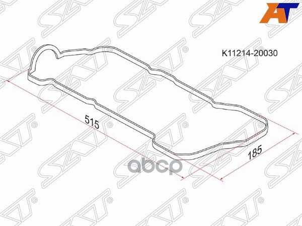 

Прокладка Клапанной Крышки Toyota Harrier,Kluger 1mzfe 98- Левая Sat арт. K11214-20030