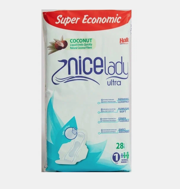 Прокладки NICELADY Ultra normal, 28 шт. прокладки гигиенические ola ultra luxe normal с ионами серебра 9 шт