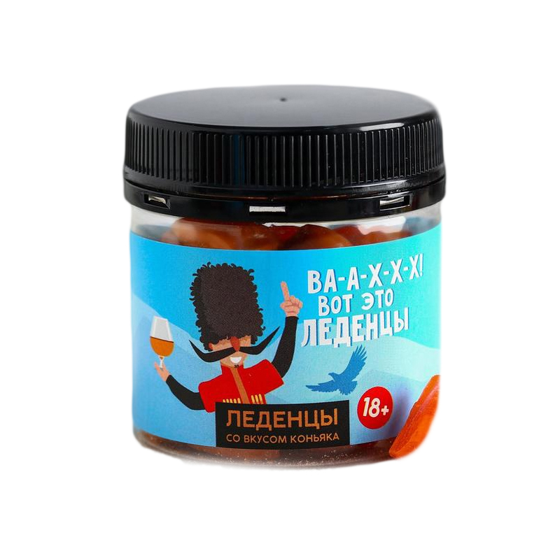 

Леденцы Вааххх, со вкусом коньяка, 100 г