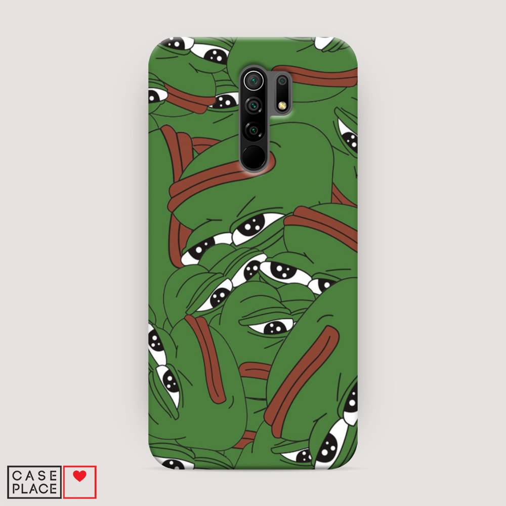 

Пластиковый чехол "Печальный frog" на Xiaomi Redmi 9, 38320-7